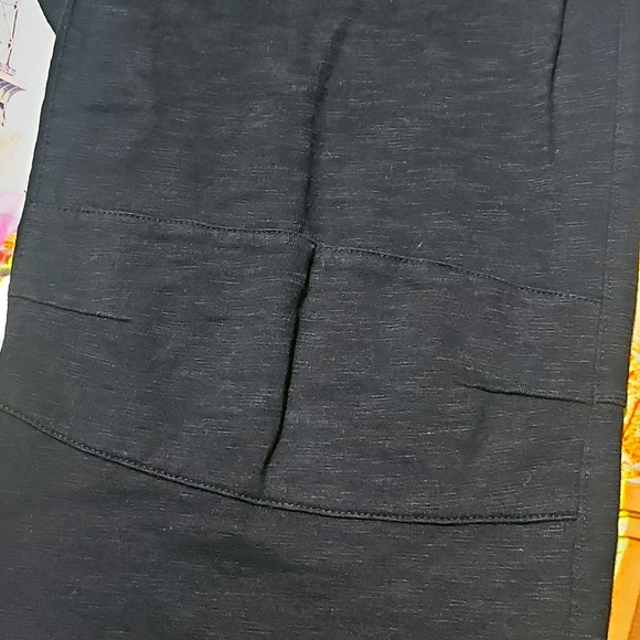 John Varvatos Black Joggers with Zipper Detail Size XL - Picture 6 of 7